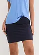 Stretch jersey rok met biologisch katoen (set van 2), bonprix