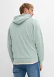 Sweater met capuchon en ritssluiting, bonprix