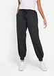 Joggingbroek met wijde pijpen, cropped, bonprix