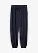 Joggingbroek met wijde pijpen, cropped, bonprix