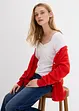 Longsleeve met hartvormige hals, bonprix