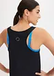 Sporttop met racerback, sneldrogend, bonprix