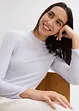 Semi-transparante longsleeve, bonprix