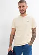 Henley shirt van biologisch katoen (set van 3), bonprix