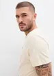 Henley shirt van biologisch katoen (set van 3), bonprix