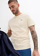 Henley shirt van biologisch katoen (set van 3), bonprix