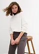 Oversized sweater van katoen, bonprix