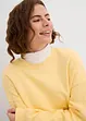 Oversized sweater van katoen, bonprix
