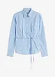 Gestreepte blouse met ceintuur, bonprix
