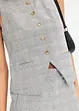 Glencheck gilet, bonprix