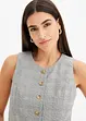 Glencheck gilet, bonprix