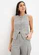 Glencheck gilet, bonprix