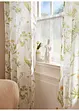 Transparant gordijn met bloemenprint (1 stuk), bonprix