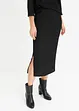 Jersey rok met structuur, bonprix