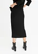 Jersey rok met structuur, bonprix