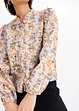 Gedessineerde blouse met viscose, bonprix