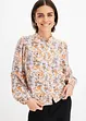 Gedessineerde blouse met viscose, bonprix