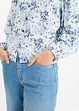 Gedessineerde blouse met viscose, bonprix