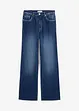 Wide leg jeans, high waist, full length, bonprix