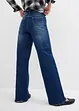 Wide leg jeans, high waist, full length, bonprix