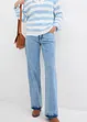 Wide leg jeans, mid waist, bonprix