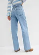 Wide leg jeans, mid waist, bonprix