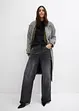 Wide leg jeans, mid waist, bonprix