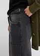 Wide leg jeans, mid waist, bonprix