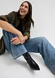 Wide leg jeans high waist, bonprix