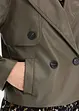 Korte trenchcoat van imitatieleer, bonprix