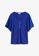 Shirt met chiffon mouwen, bonprix