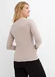 Geribd shirt met biologisch katoen (set van 2), bonprix