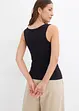 Ribtop met zacht viscose, bonprix