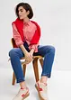 Mom jeans high rise, cropped, bonprix