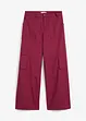Cargo broek van katoen met stretch, bonprix