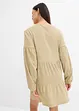 Crêpe shirtjurk, bonprix