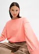 Oversized sweater van zachte katoen-mix, bonprix