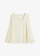 Chiffon tuniek met strass, bonprix