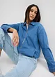 Spijkerjas in blousonstijl, met ritssluiting, bonprix