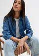 Spijkerjas in blousonstijl, met ritssluiting, bonprix