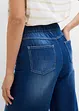 Wide leg jeans, mid waist, comfortabele band, bonprix