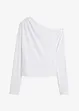 Off shoulder shirt met rimpels, bonprix