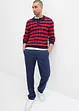 Relaxed fit chino van puur katoen, straight, bonprix