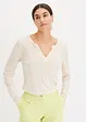 Henley shirt van zachte viscose, bonprix