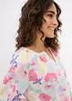 Mousseline blouse van puur katoen, bonprix