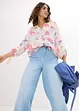 Mousseline blouse van puur katoen, bonprix