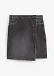 Spijkerrok wikkel-look, bonprix
