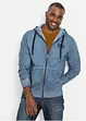 Sweatvest met capuchon in washed out look, bonprix