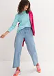 Longshirt met ronde hals, lange mouw (set van 5), bonprix