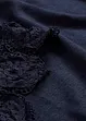 Shirt van puur linnen met gehaakte mouwen, bonprix